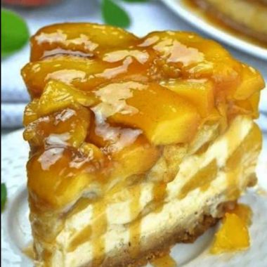 ultimate peach cobbler cheesecake recipe a decadent dessert fusion