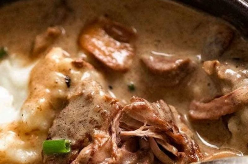 ultimate slow cooker beef stroganoff stew recipe creamy tender and heartwarming