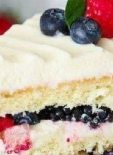ultimate soft sponge cake with mascarpone cream and berry layer a decadent dessert recipe