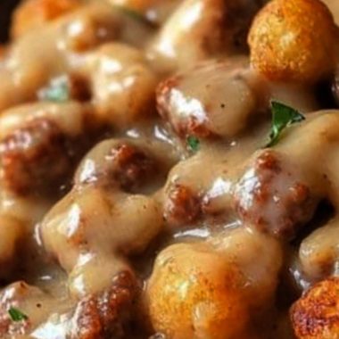 ultimate tater tot sausage breakfast bowl a hearty and delicious morning meal