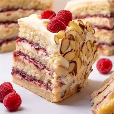 white chocolate almond raspberry cake a decadent dessert recipe