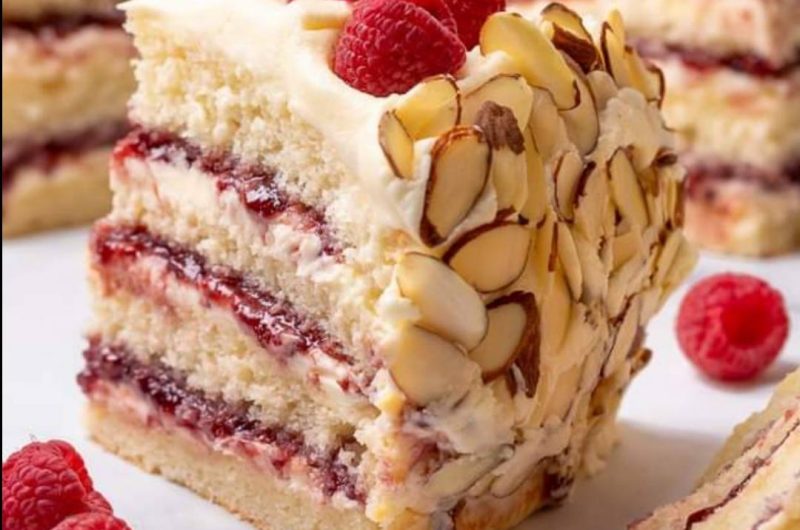 white chocolate almond raspberry cake a decadent dessert recipe