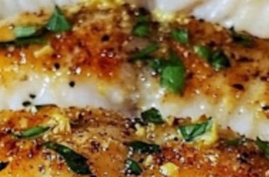 zesty lemon butter fish fillet quick easy and bursting with flavor