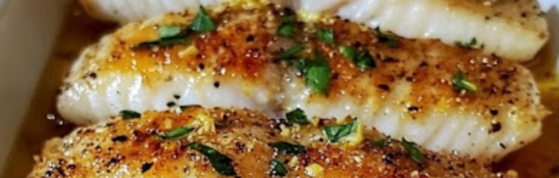 zesty lemon butter fish fillet quick easy and bursting with flavor